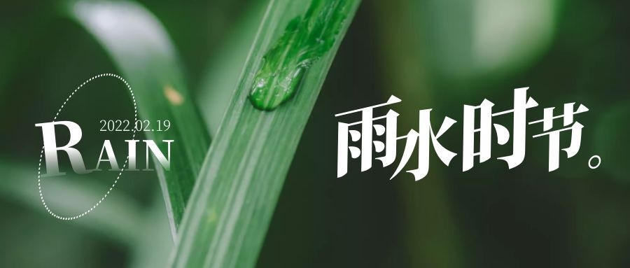 雨水 ▎每一滴，都在孕育一場成長和豐收